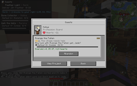 Quest List - Accepted Quest