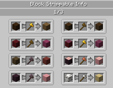 block strippable info jei category