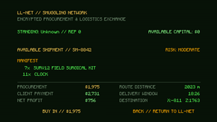 Smuggling Contract GUI