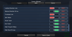 Toggles Section