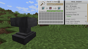 Anvil With Menu