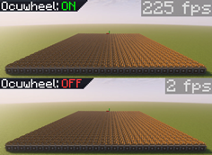 Ocuwheel On VS Off