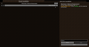 Allowed config