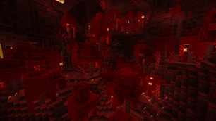 Crimson forest nether