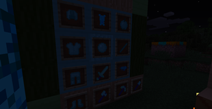 blue stuff (sorry if dark)