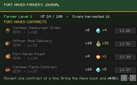 Farm Contracts & Blackmarket