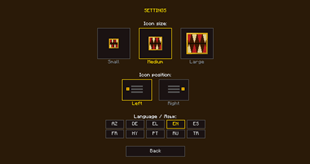 Mod settings / Настройки мода