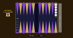 Long backgammon / Длинные нарды