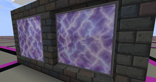 Purple Slag Glass