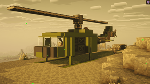 old military heli