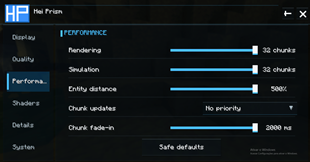 Performance Page