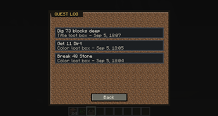 Quest Log GUI