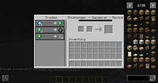 SoulMonger TradeScreen