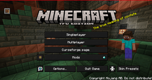 The Main Menu