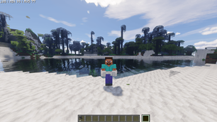 arctic gloves with arctic belt in 3rd person