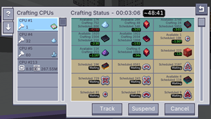 Crafting Status Window