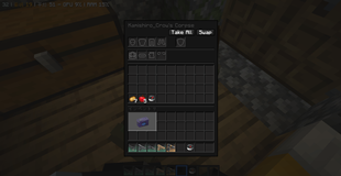 Player corpse GUI