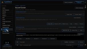 Sound Center — alerts that fit your style