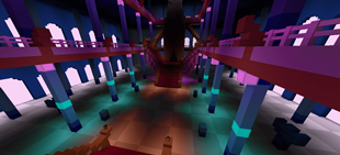 Inside Garlic Jr's Castle