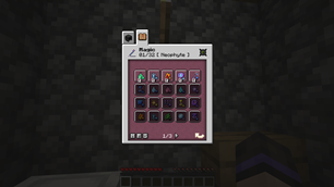 Magic Perks GUI Screen