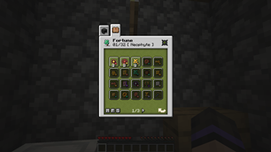 Fortune Perks GUI Screen