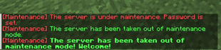 Server is under maintenance.