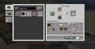 more paper powder if you use furnace with wood chip