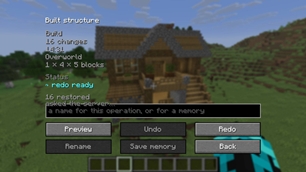 info after undo