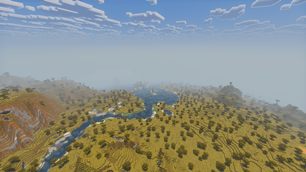 Extensive terrain rendering