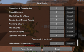 Keybinds (version 1.0.1)