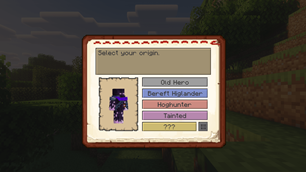 Selection Screen