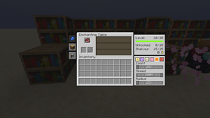 Demonstration of the customization tab.