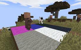 Showcase Mobs on Carpets