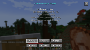 Track playing with ▶ v1.0.0
