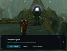 Preview presets in game