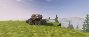 Cinematic Shot of Player Lying on Ground
