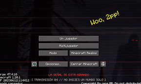menu del mod