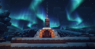 An igloo in the village | Иглу в деревне