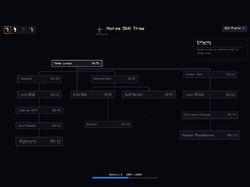 Deep skill tree / Sky, Guard & Nether branches