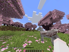 Wild Pegasi spawn in the Cherry Grove
