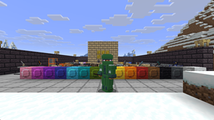 **Dyed cloth** — Southern set in adamant, cloth dyed green.