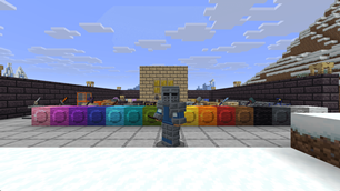 **Dyed cloth** — A Western steel set, cloth dyed blue.