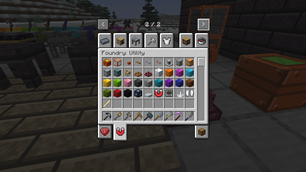 **Utility** — Every utility block and item on one tab.