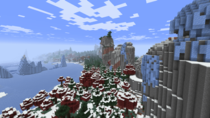 Iced Karst Pillars