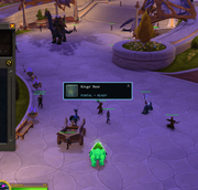 Auto Portal Unlocked Automatic portal reminder showing an unlocked dungeon teleport ready to use, Click it to use portal.