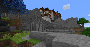 Mountain castle