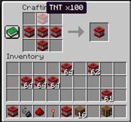 crafting tnt x500