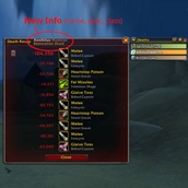 Death Recap Names