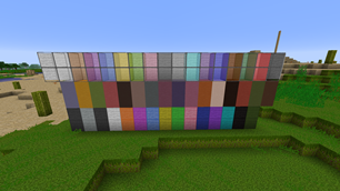 Clay, glass and Wool