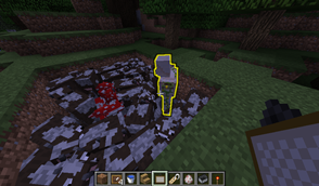 Yellow glowing effect outline